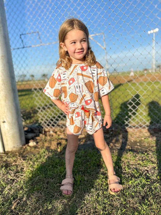 Baseball Smiley Set