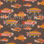 Tops | Brown Fish