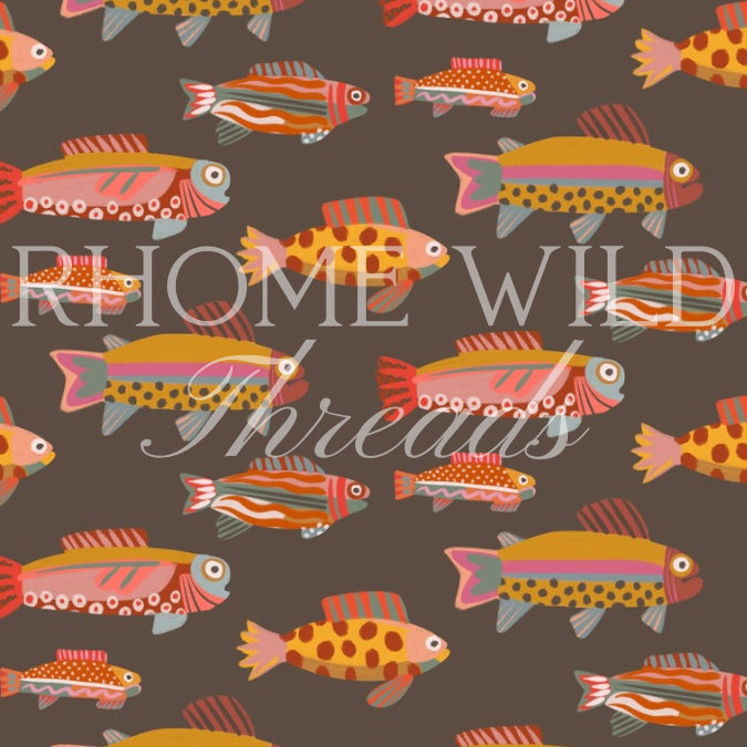 Tops | Brown Fish